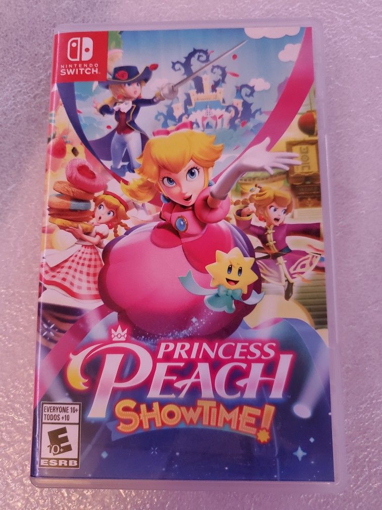 Princess Peach Showtime game for Nintendo switch