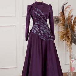 Beautiful Purple Dress Gown 