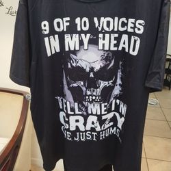 Men's Black Tea 95% Polyester 5% Banged Up Spandex One X