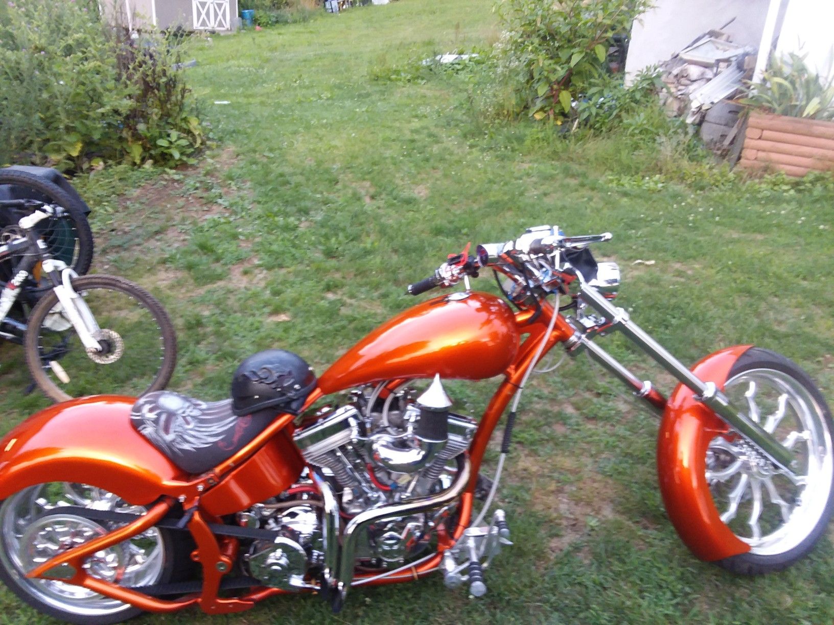 Chopper motorcycle