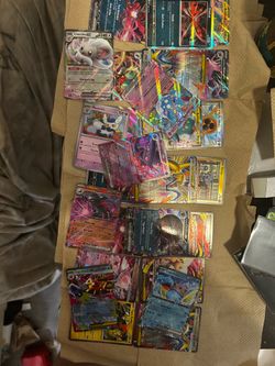 Very shiny Pokémon cards