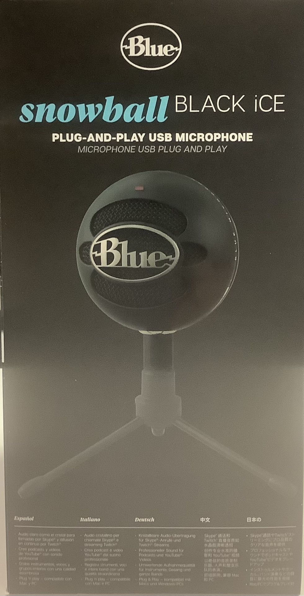 Snowball Black Ice Mic