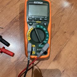 Extech EX530 True RMS Heavy Duty Industrial MultiMeter
