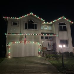 Christmas Light Installation 