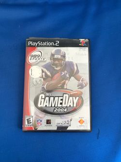 copy of NFL GameDay 2004 for the Sony PlayStation 2