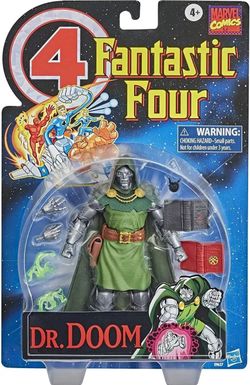 RARE Hasbro Marvel Comics - "4 Fantastic Four Dr. Doom" Figure - NEW in BOX!!