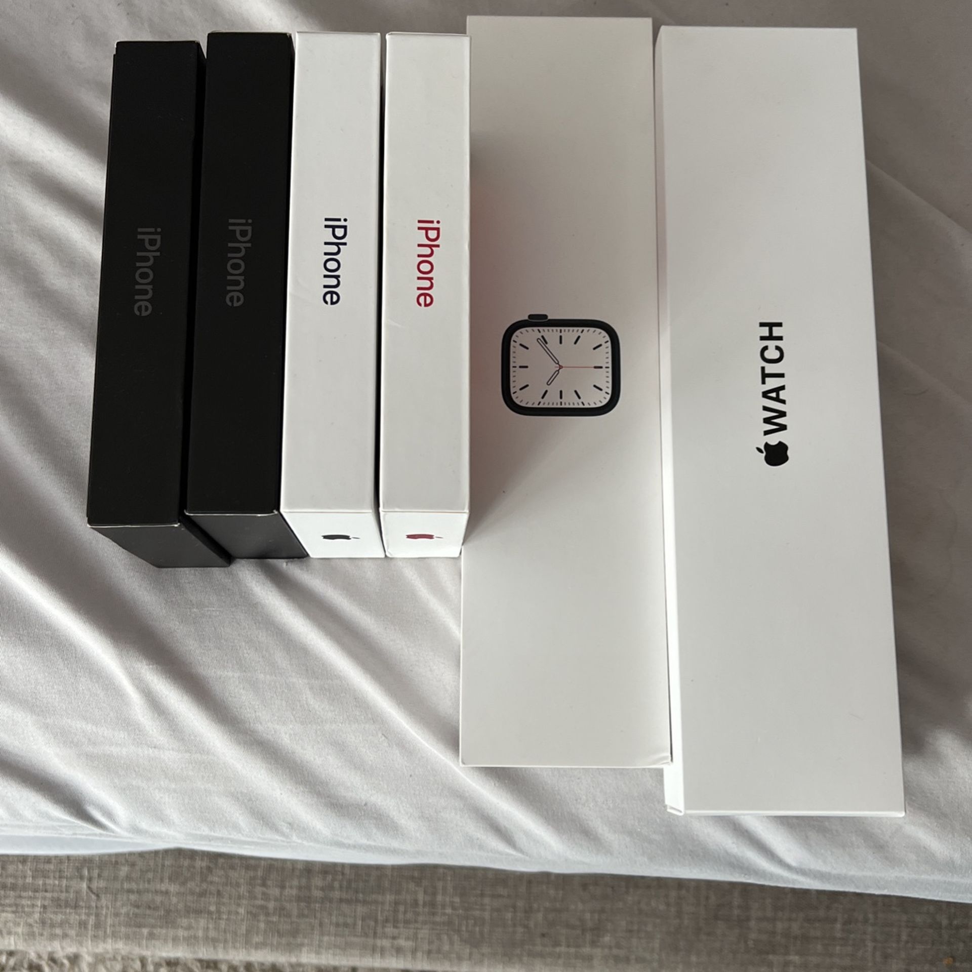Empty Apple Boxes