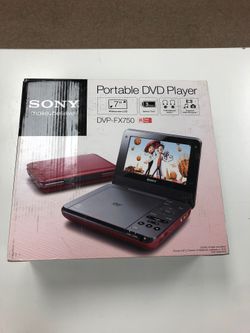 Sony Portable DVD Player. (DVP-FX750)
