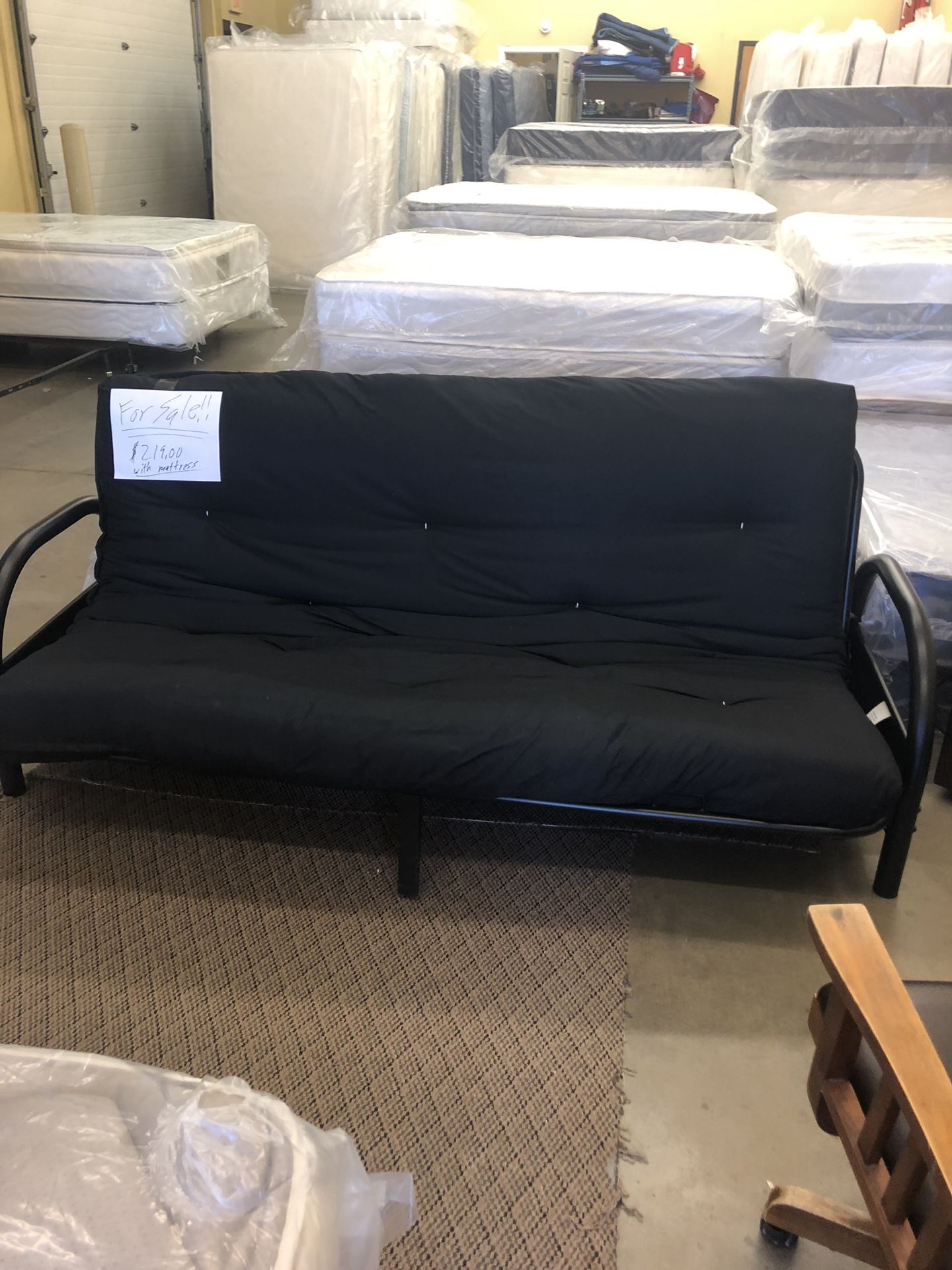 Futon with Mattress