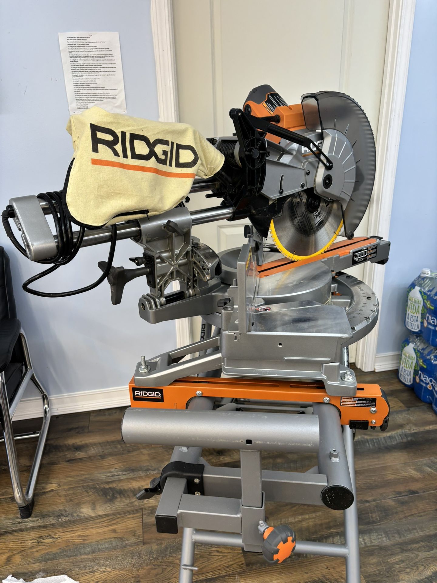 Ridgid Miter Saw With Stand
