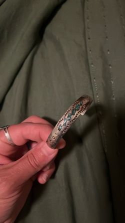 Turquoise cuff bracelet