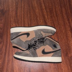 Air Jordan 1 Mid SE GS “Earth Tone”