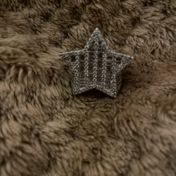 925 Silver Luxury Star Diamond Rings For Men/woman Solid White