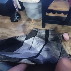 Black An Grey Rug