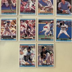 1992 Donnruss Baseball Cards #’s listed In Description