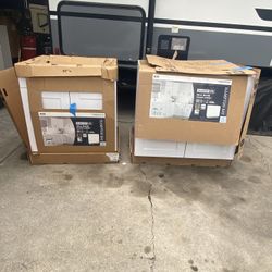 Lot Of two Hampton Bay kitchen Cabinets