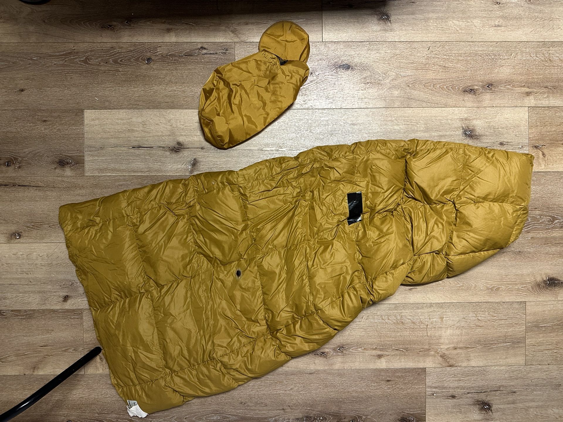 Used Eddie Bauer Down Sleeping Mummy Bag