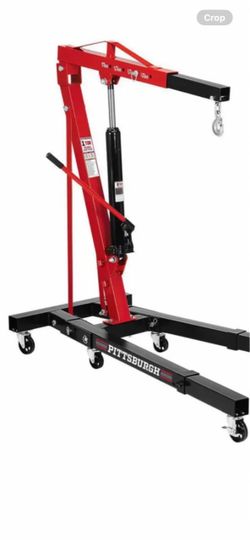 Pittsburgh 1-Ton Hydraulic Engine Hoist