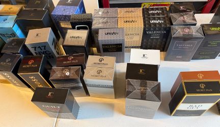 Colognes and perfumes