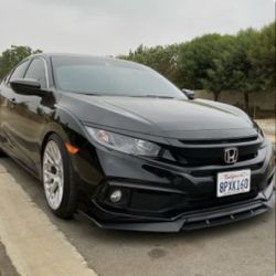 2016 Honda Civic 4PC front lip