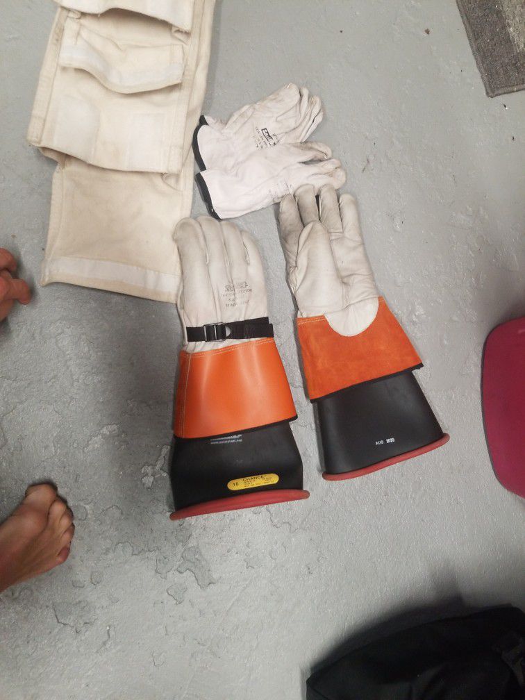 SafetyTest Lineman Electrician Gloves
