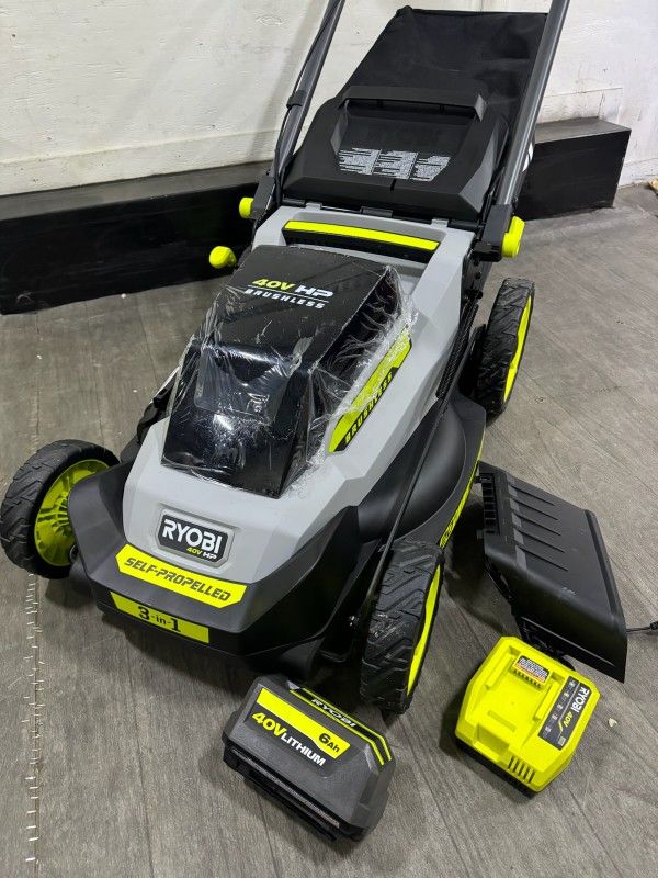 Riobi 40V HP Brushless 20 Cordless Electric Battery Walk