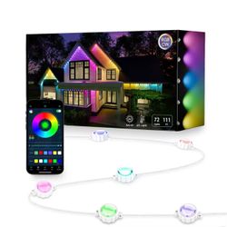 RGB Permanent Outdoor Plastic LED Eaves Lights
