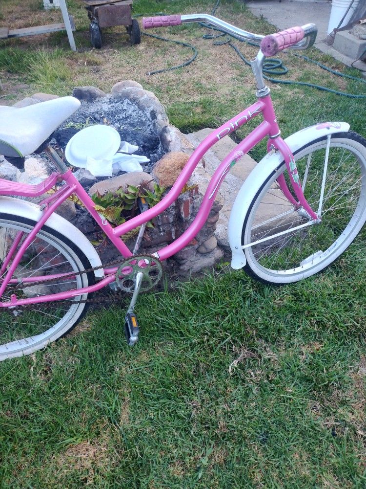 Schwinn Medium Steel Beach Cruiser Single Spd Bike HAS REAR RACK Rides Great 💯