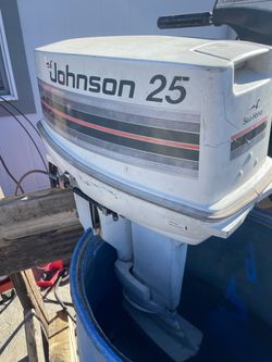 25 hp 2 stroke Johnson
