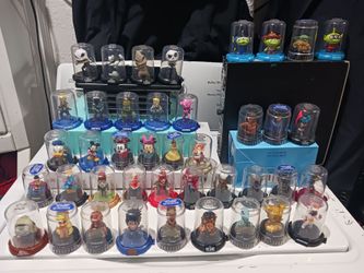 Domez Series mini-figures collection from Zag toys.  41 figures. Good condition.