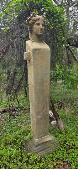 Outdoor garden statue
