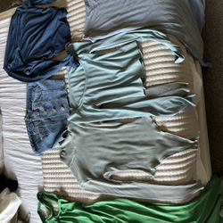 Blue Green Cloth 