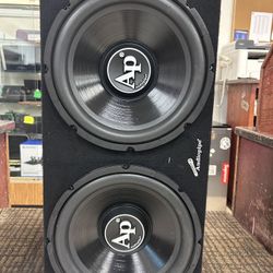 Audiopipe 2x12” Subwoofer Speakers