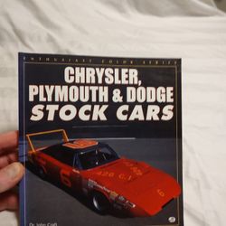 Chrysler Plymouth And Dodge Stock Cars Book