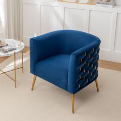 Cristen Velvet Barrel Chair