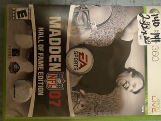 Madden 07 Hall Of Fame Edition