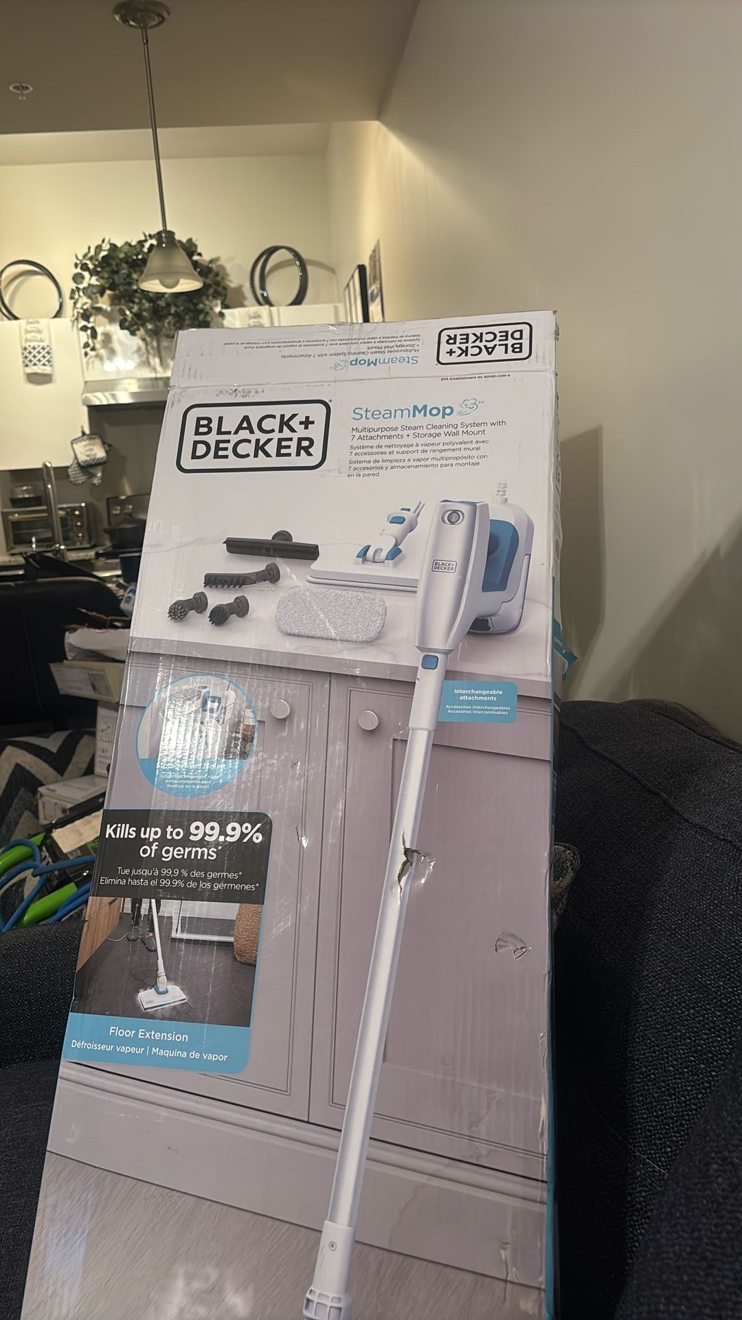 Black And Decker Steam Mop