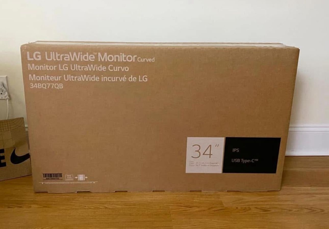 LG Ultrawide Monitor 34”