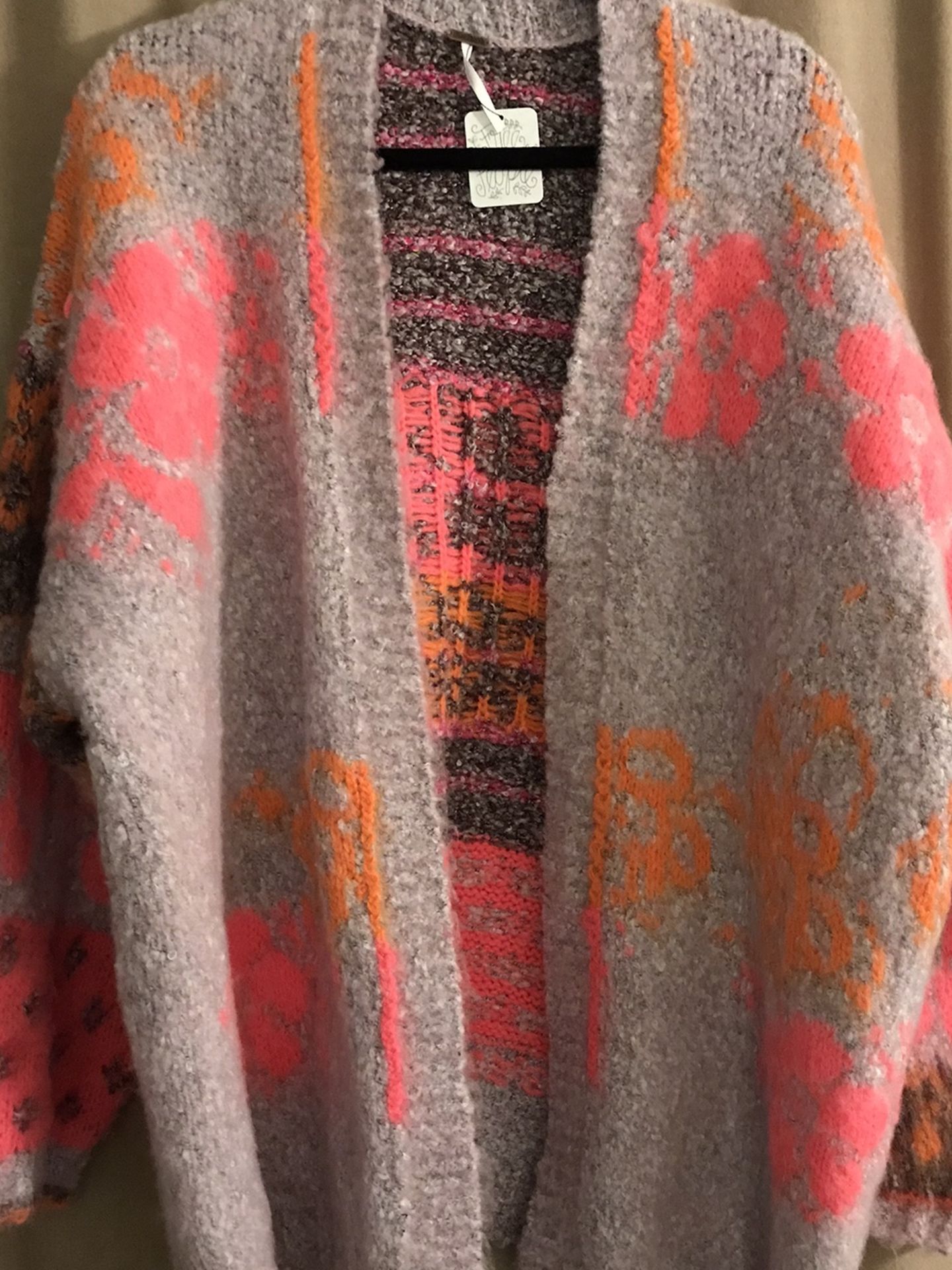 NWT Free People Gather Me Close Cardi