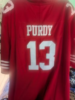 49ers Jersey Purdy #13 Red