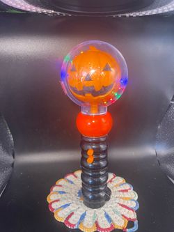 Pumpkin Spinner/Light (9”)