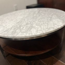 Mitchell Gold Bob Williams Marble Coffee Table
