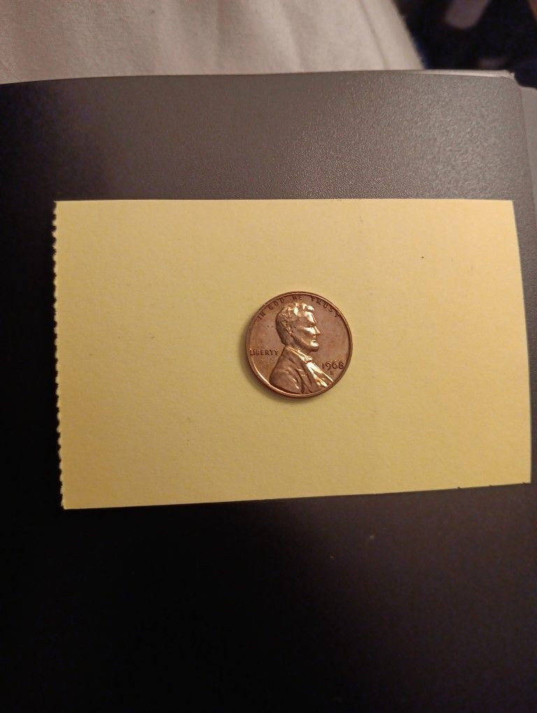1968 S LINCOLN PENNY PROOF 