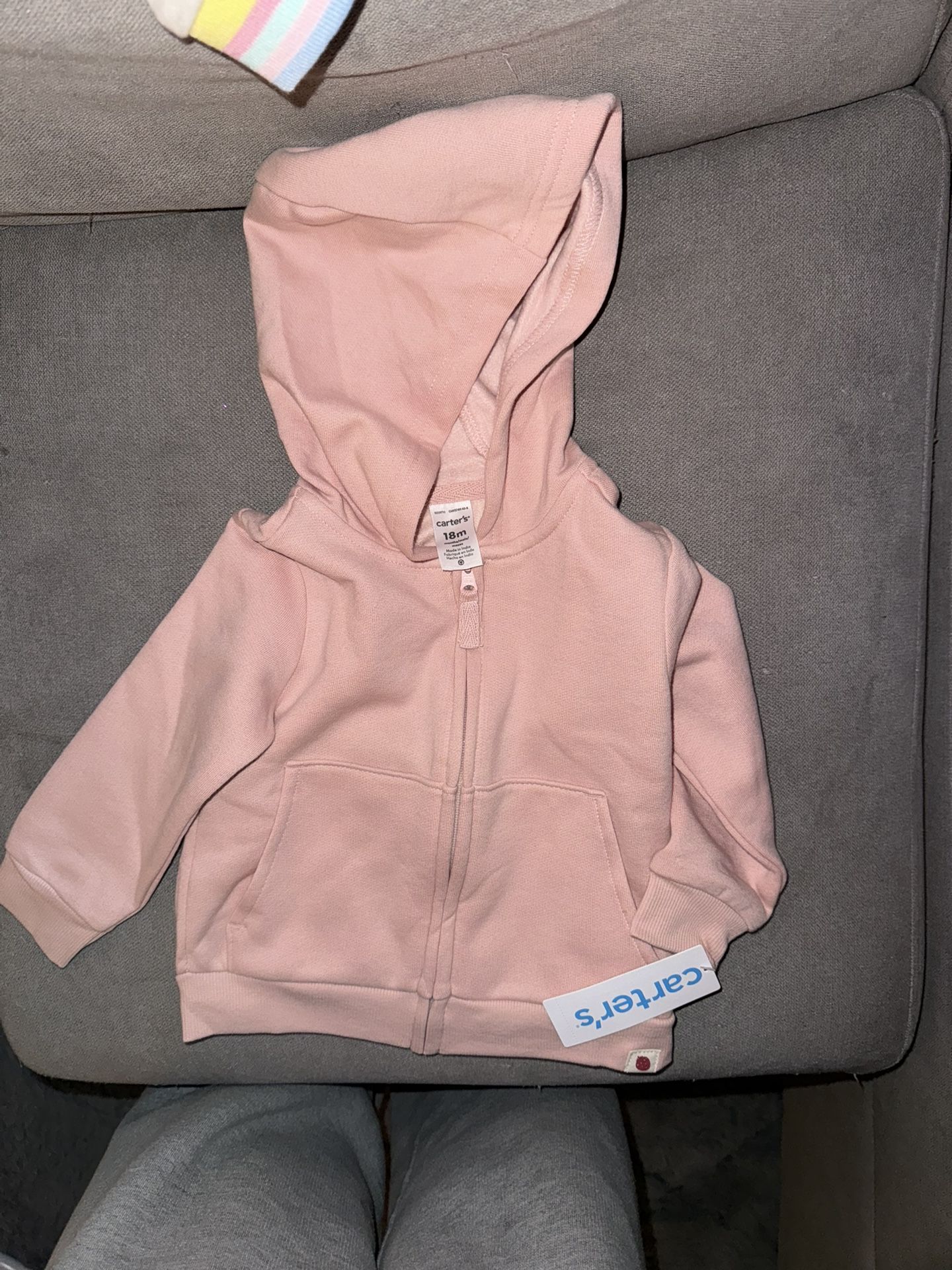 Carters babygirl zip up Jacket Pink