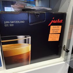 Jura e6 espresso machine brand new sealed black Friday sale