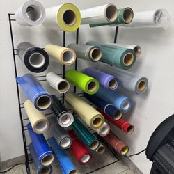 Heat Press Vinyl Rack