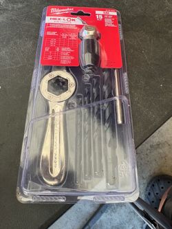 New Milwaukee tap and die set