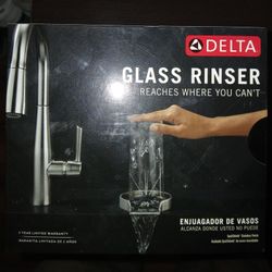 Glass Risner For Hard To Rinse Glassware