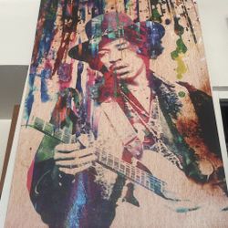 Jimi Hendrix Canvas Print  
