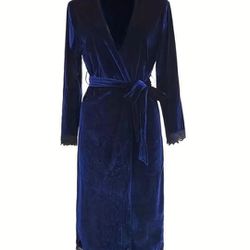 Velvet Blue Robe